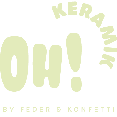 Oh! Keramik Logo in Grün